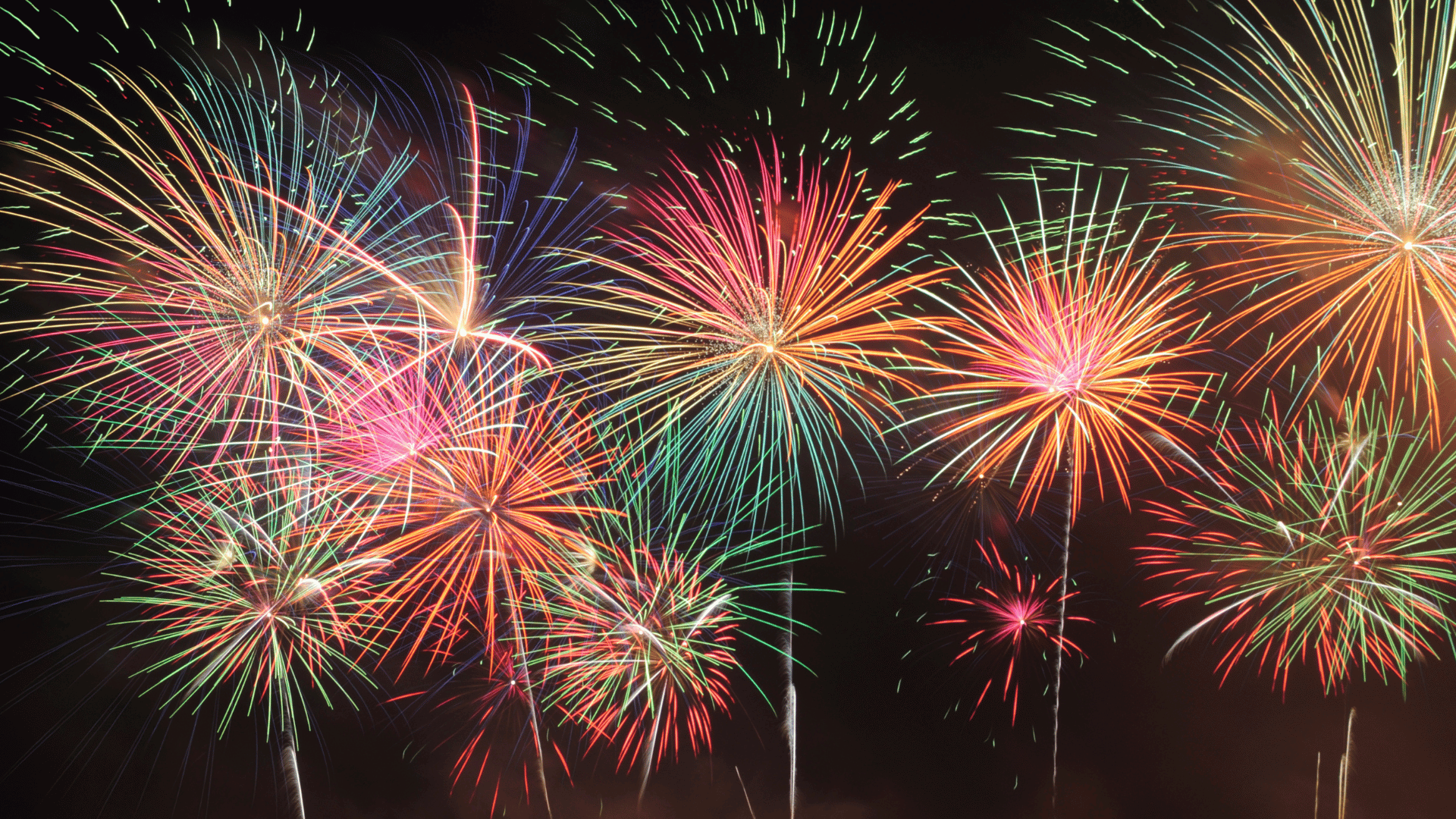 Höhenfeuerwerk Impression